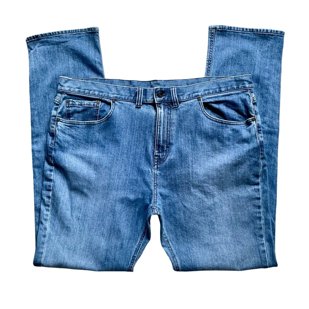 Prana Breathe Men’s Straight Fit High Rise Denim Jeans